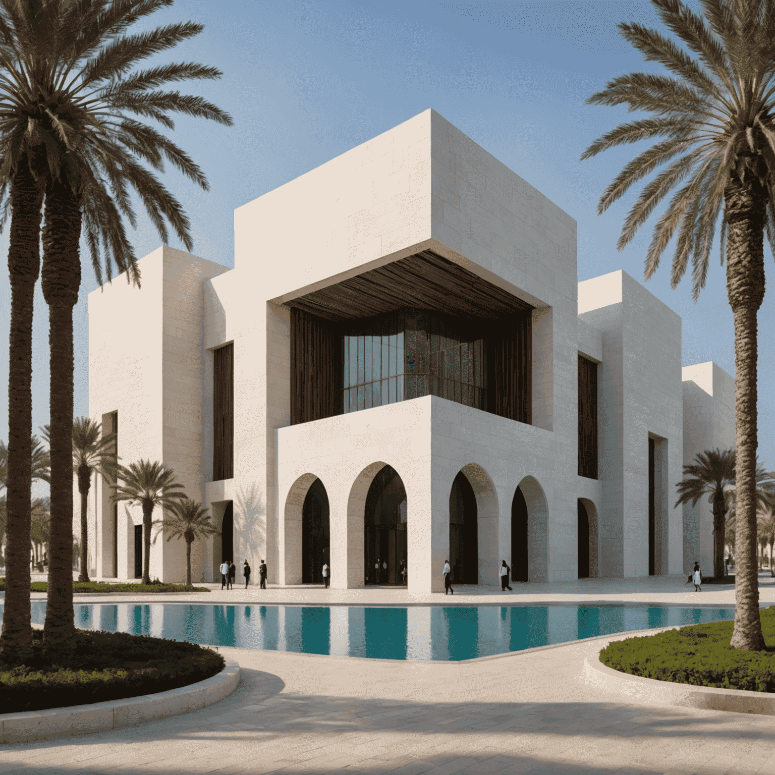 Abu Dhabi's cultural scene featuring new museums, art galleries, and public installations showcasing both traditional and contemporary art