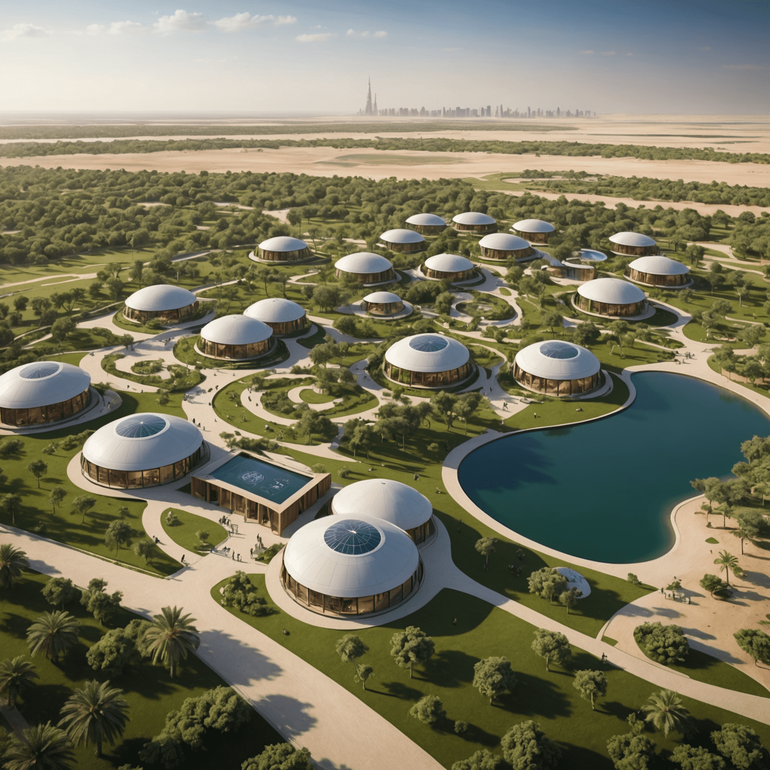 Sharjah's sustainable tourism initiatives featuring eco-lodges, nature reserves, and green transportation options